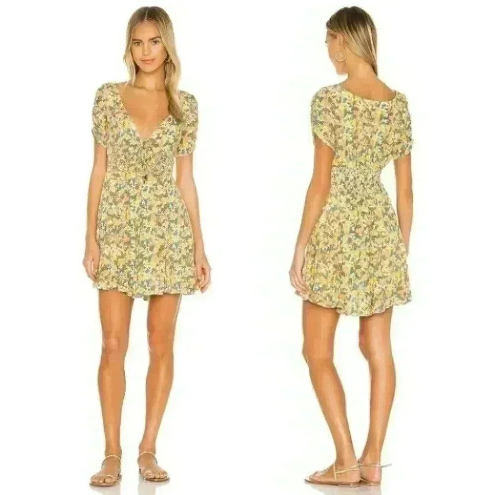 Free People Forget Me Not Mini Dress Size 2 NWT $128